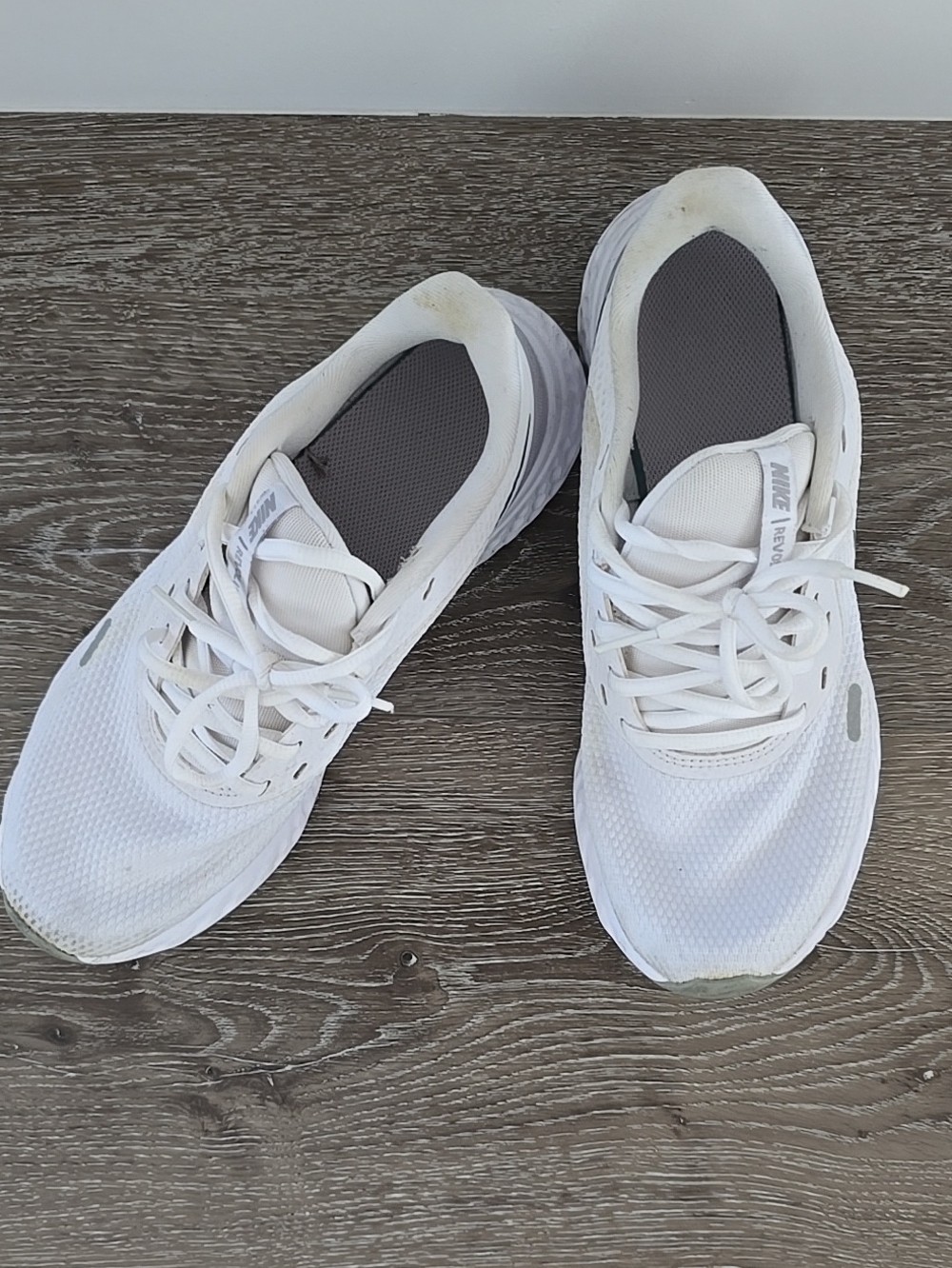 Nike Women’s White Mesh Running Sneakers